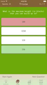 minetrivia: craft quiz & guide iphone screenshot 3