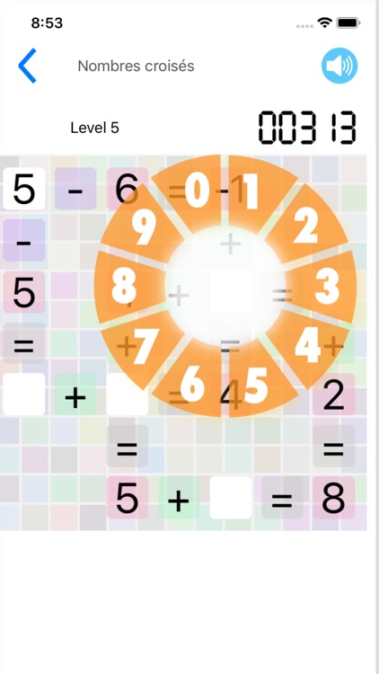 Cross Number for children