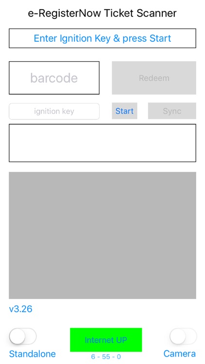 e-RegisterNow e-Ticket Scanner