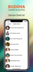 Buddha Chants & Wallpapers screenshot #3 for iPhone