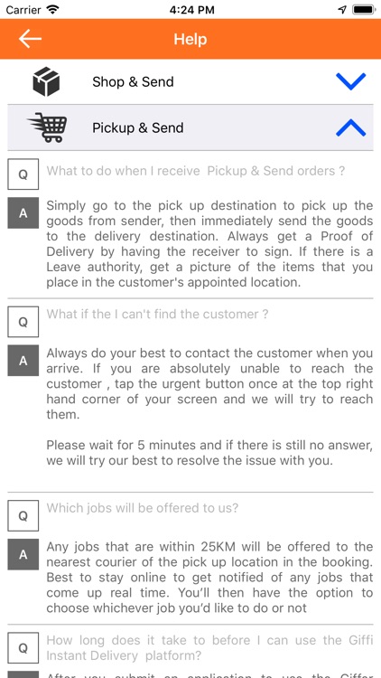 Giffi Courier screenshot-4