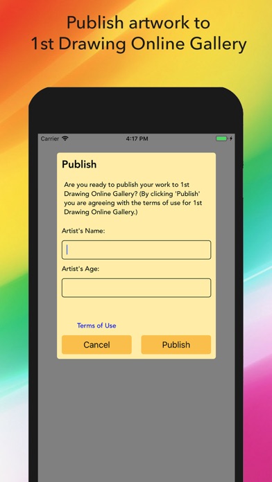 1st Drawing iPhone screenshot 7 - Entertainment app