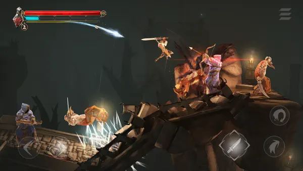 Grimvalor iPhone Spiel Screenshot 7 – Spiele
