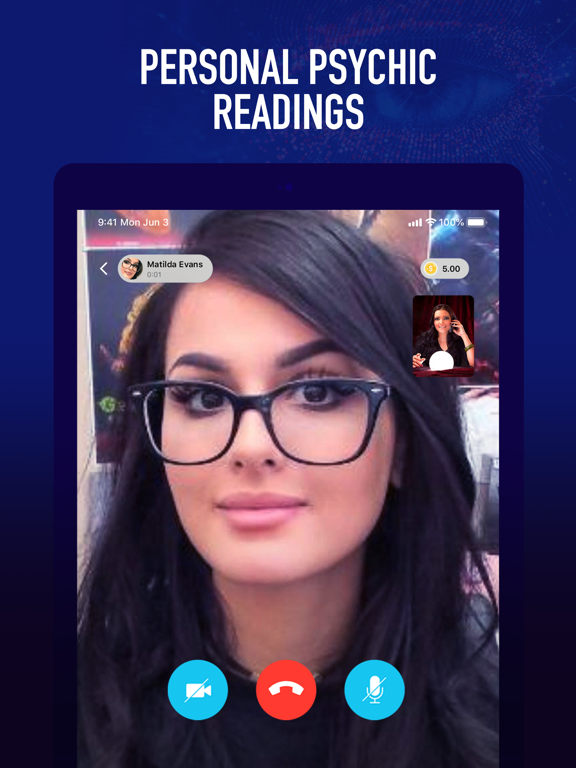 Psychic Live Readings - WISERY iPad screenshot 5 - Lifestyle app