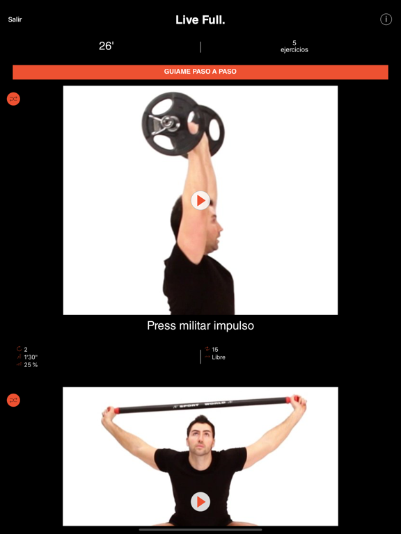 Screenshot #5 pour Full Fitness Entrenamiento