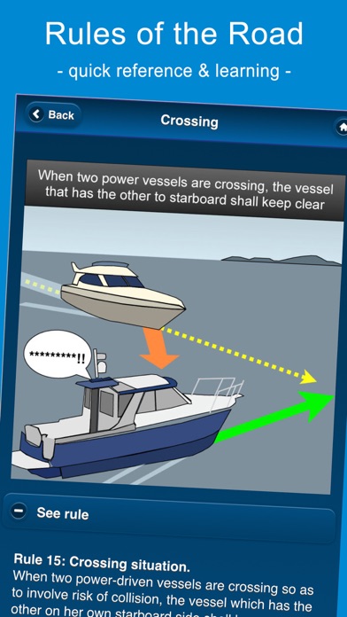 ColRegs: Rules of the Road for all Seagoing Sail and Power Vessels Screenshot 2