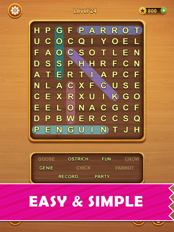 Screenshot #6 pour Mot Chercher Hors ligne Jeux