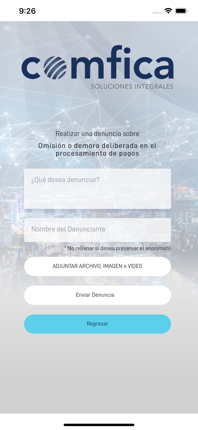 COMFICA Línea Ética