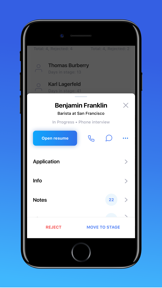 Workstream Hire screenshot