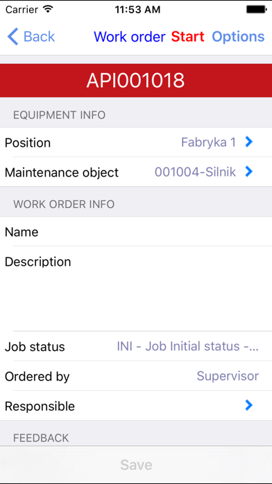 API PRO Offline Screenshot