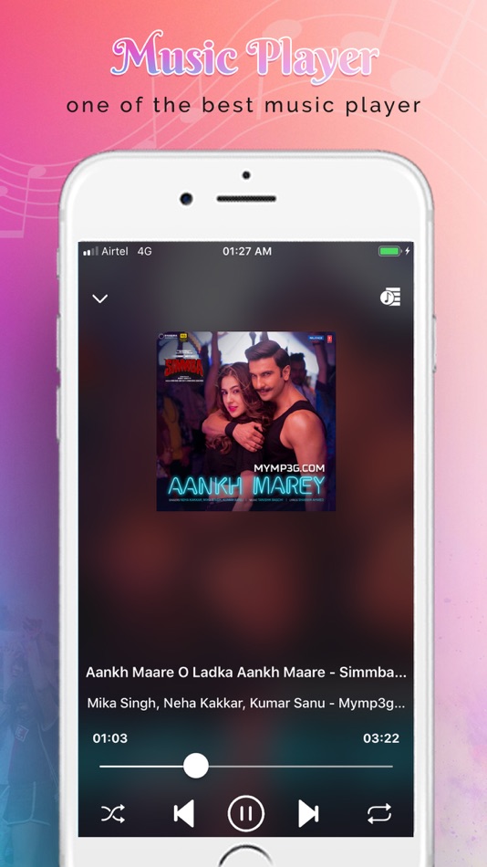 Music Player : Mp3 Player - 1.8 - (iOS)