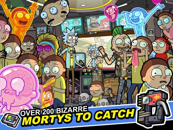 Rick and Morty: Pocket Mortys iPad app afbeelding 4