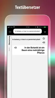 englisch deutsch Übersetzer + iphone screenshot 3