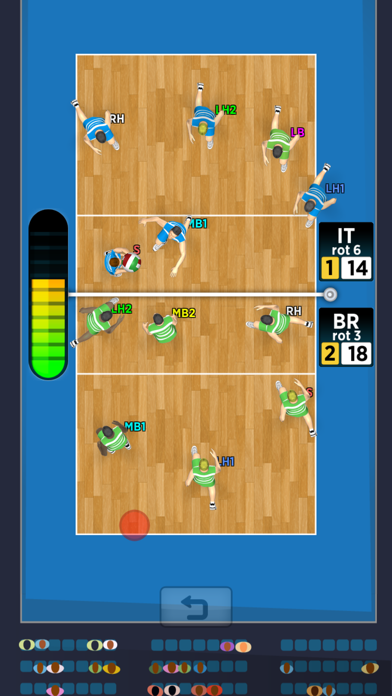 Spike Masters Volleyball Screenshot
