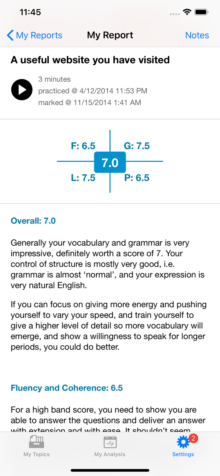 IELTSpeaking screenshot 2