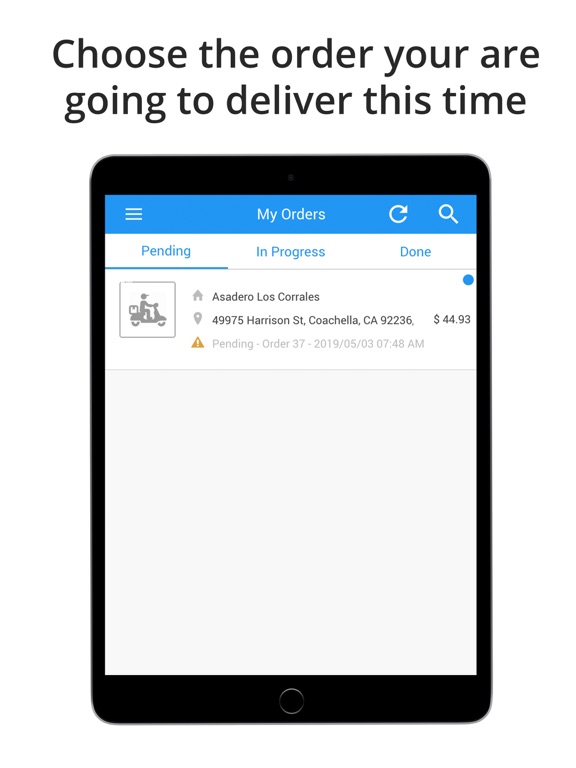 Screenshot #5 pour Bite2u Driver App