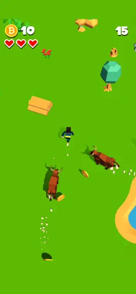 Game screenshot Rodeo Rush - Bull Stampede mod apk