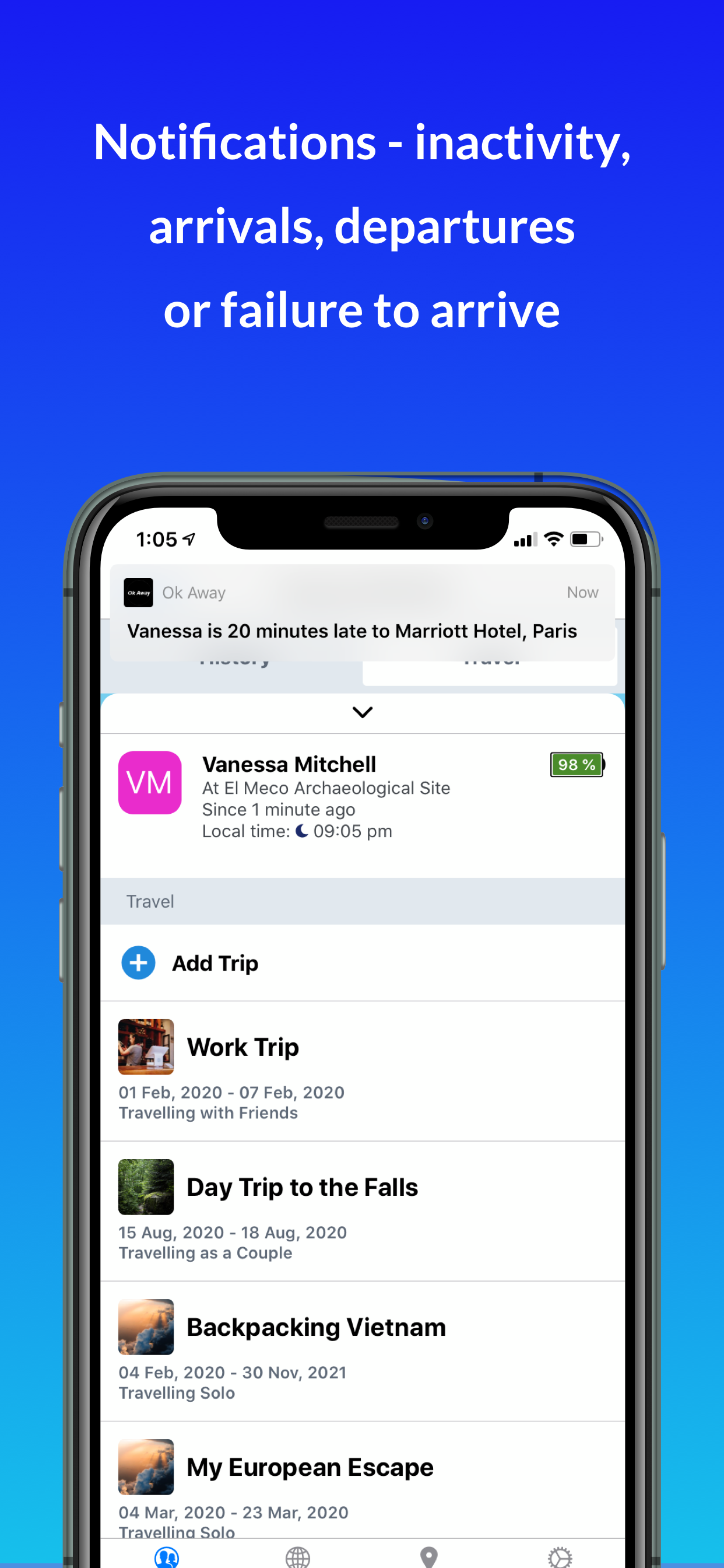 Ok Away: Find Family & Friends screenshot 4