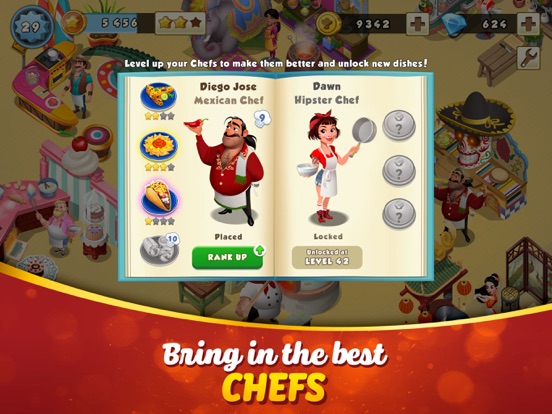 Tasty Town - The Cooking Game iPad app afbeelding 3