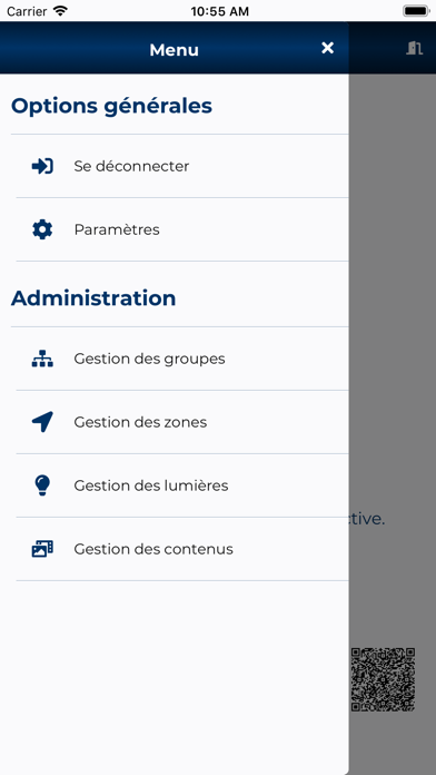 Screenshot #2 pour QR-Light Admin
