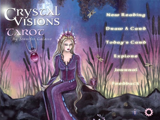 Screenshot #4 pour Crystal Visions Tarot