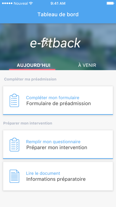 Screenshot #2 pour e-fitback