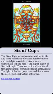 the rosetta tarot iphone screenshot 4