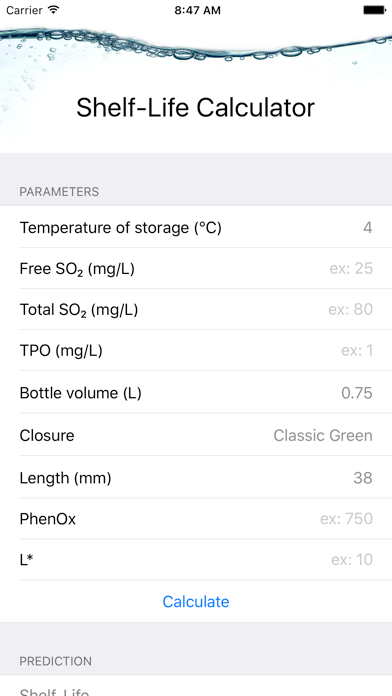 Screenshot #3 pour Shelf-Life Calculator