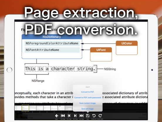 Multi-page Image Viewer iPad screenshot 4 - Productivity app