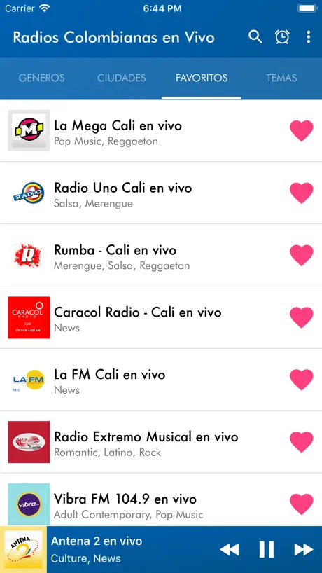 Radios Colombianas en Vivo