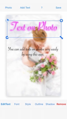 Text on Photo Lite screenshot 1