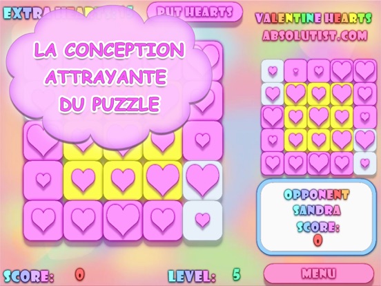 Screenshot #5 pour Valentine Hearts: Puzzle