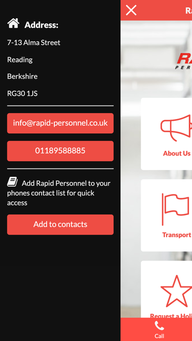 Rapid Personnel Screenshot