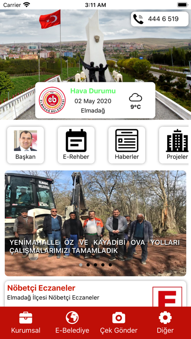 Screenshot #1 pour Elmadağ Belediyesi