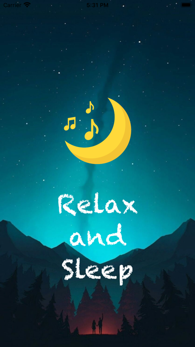 Sleep Timer — Relaxing Sounds Screenshot
