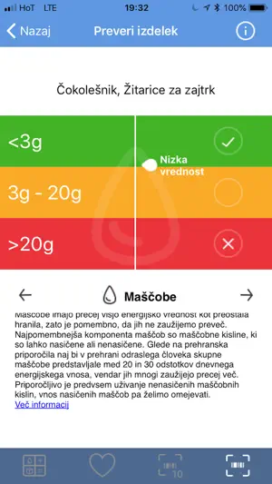 Veš kaj ješ za iPhone screenshot 4