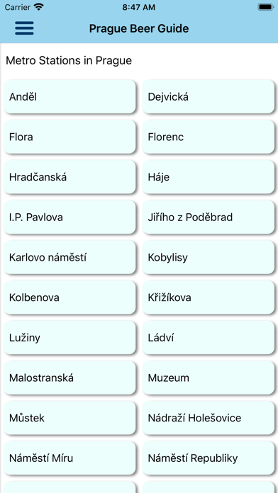 Beer Guide Prague Screenshot