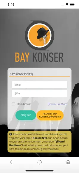 Game screenshot Bay Konser apk