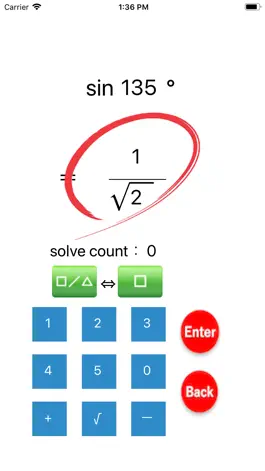 Game screenshot TrigonometricRatio hack