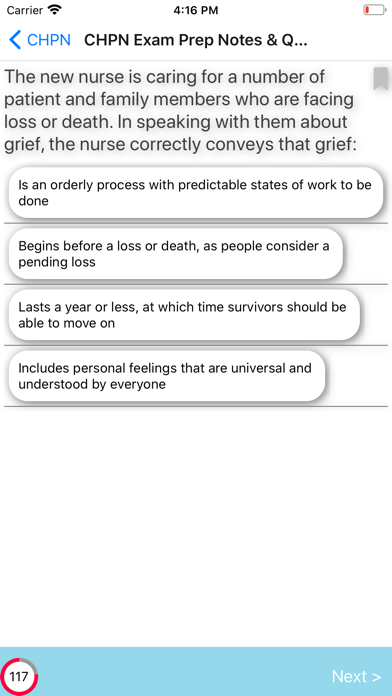 Hospice and Palliative Nurse Screenshot