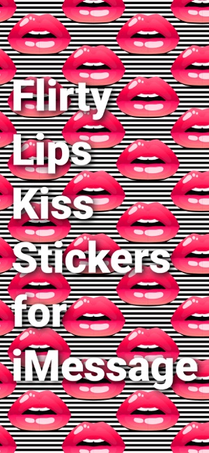 Lipstick Kiss Marks Stickers(圖1)-速報App