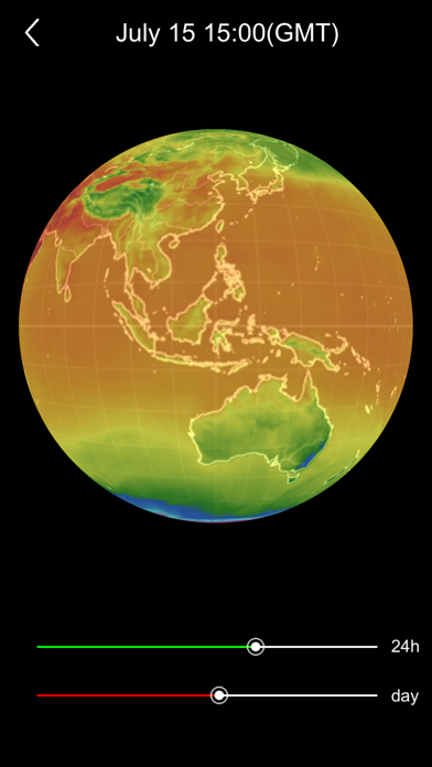 Screenshot #3 pour Température de la Terre