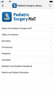 apsa pediatric surgery library iphone screenshot 2
