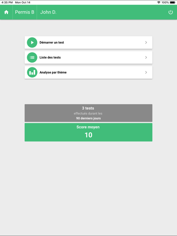 Screenshot #5 pour Mobipermis