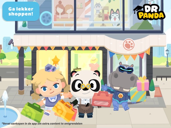 Dr. Panda Stad: Winkelcentrum iPad app afbeelding 1