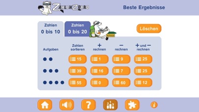 Plus und minus trainieren Screenshot