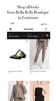 bella bella boutique iphone screenshot 2