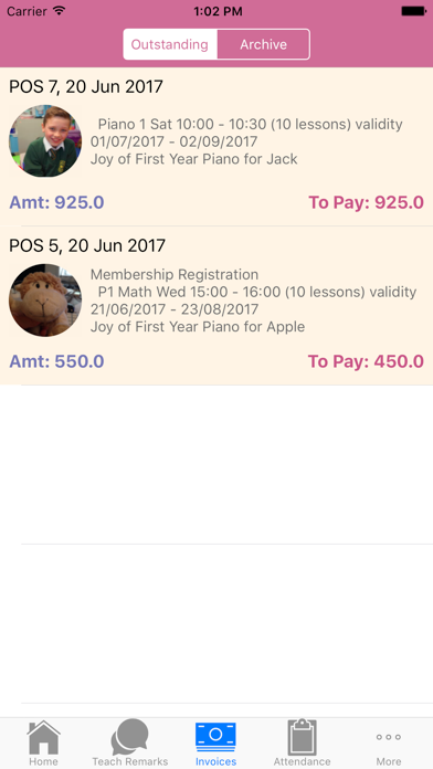 App screenshot