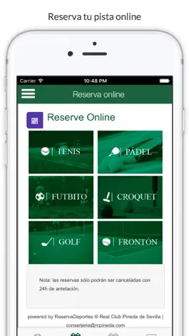 Game screenshot RCPineda Reserva apk
