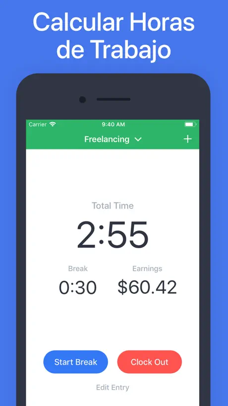 Hours: Tiempo de Trabajo